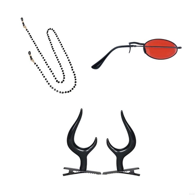 Sunglass Retainer Cord - DXAE Monocular Glasses with Chain Devil