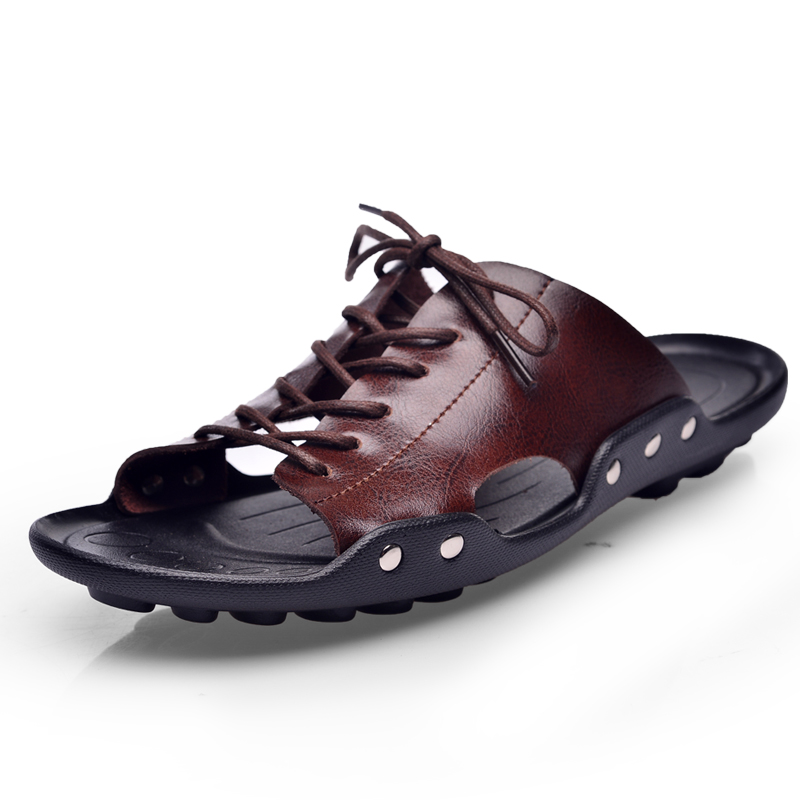 summer tide mens slippers Brit - Flip Flop Leather Men recensie en prijs