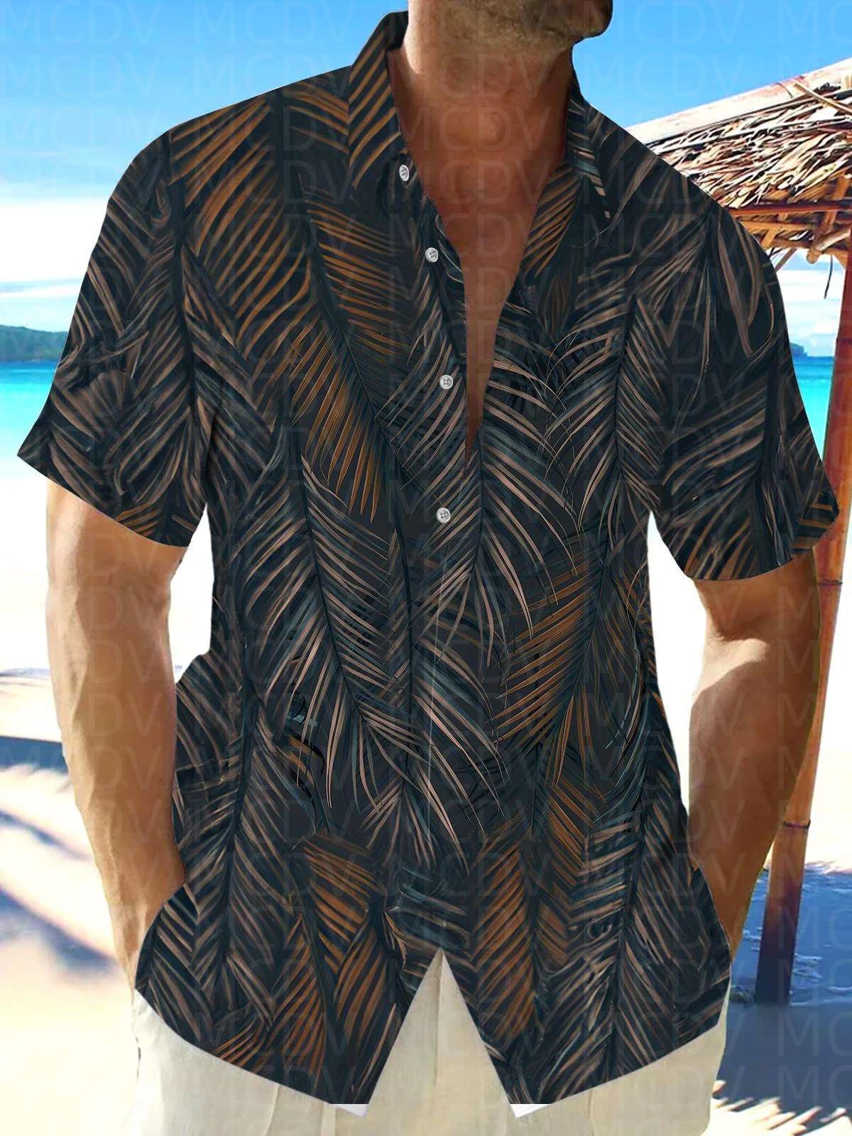 Cute Pattern Men's Hawaiian Sh - Shirt Camp Collar recensie en prijs