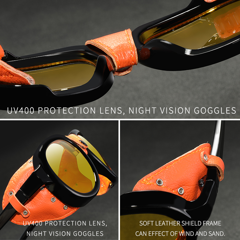 KDEAM Pilot Sunglasses Steampu - Sunglasses Aviator Polarized recensie en prijs