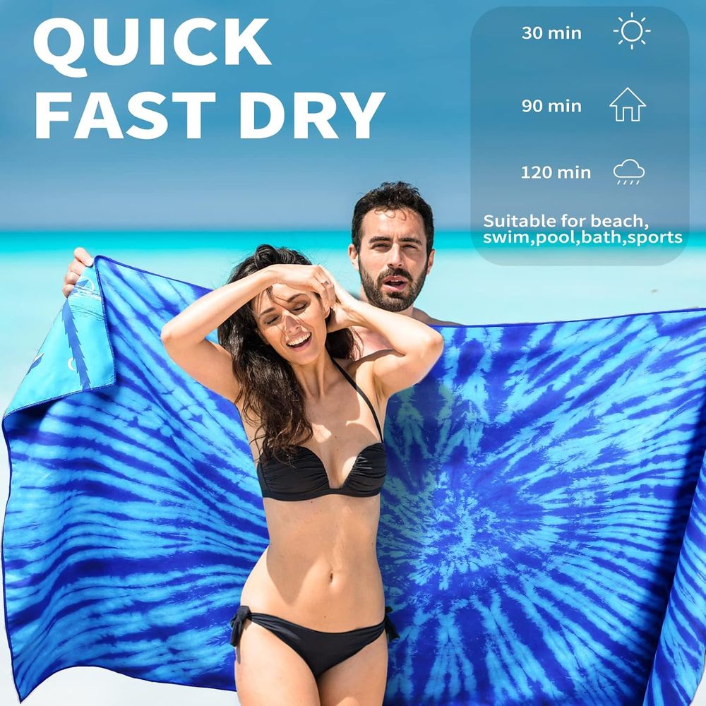 Lightweight Oversized 71x32 Be - Beach Towel Large recensie en prijs