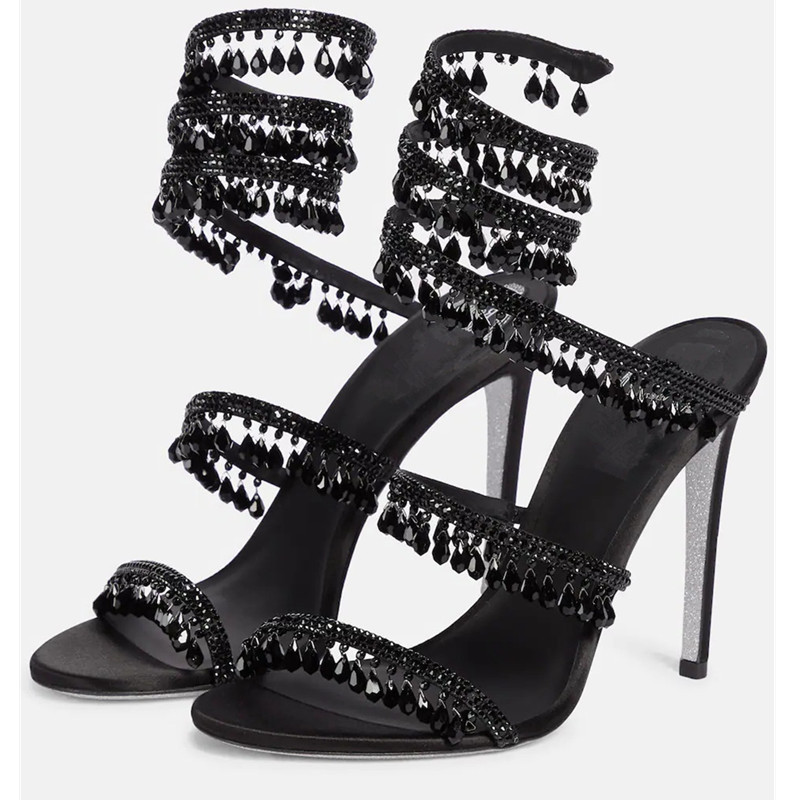 Sexy Green Crystal Fringe Stil - Casual Sandal Leather recensie en prijs