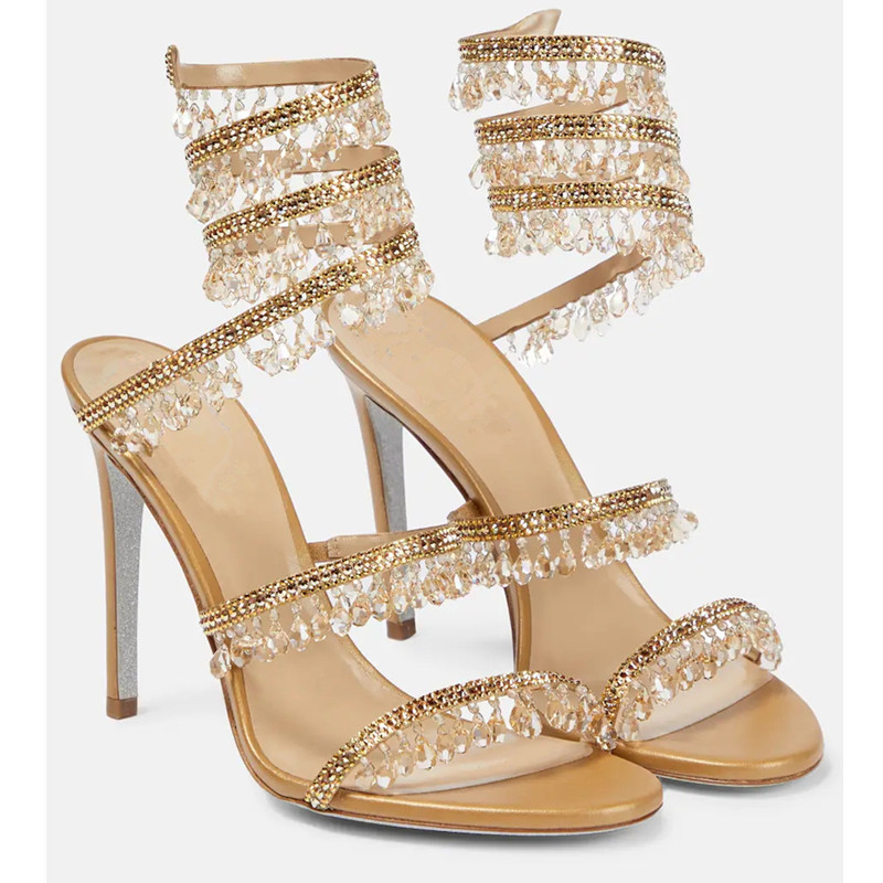 Sexy Green Crystal Fringe Stil - Casual Sandal Leather recensie en prijs