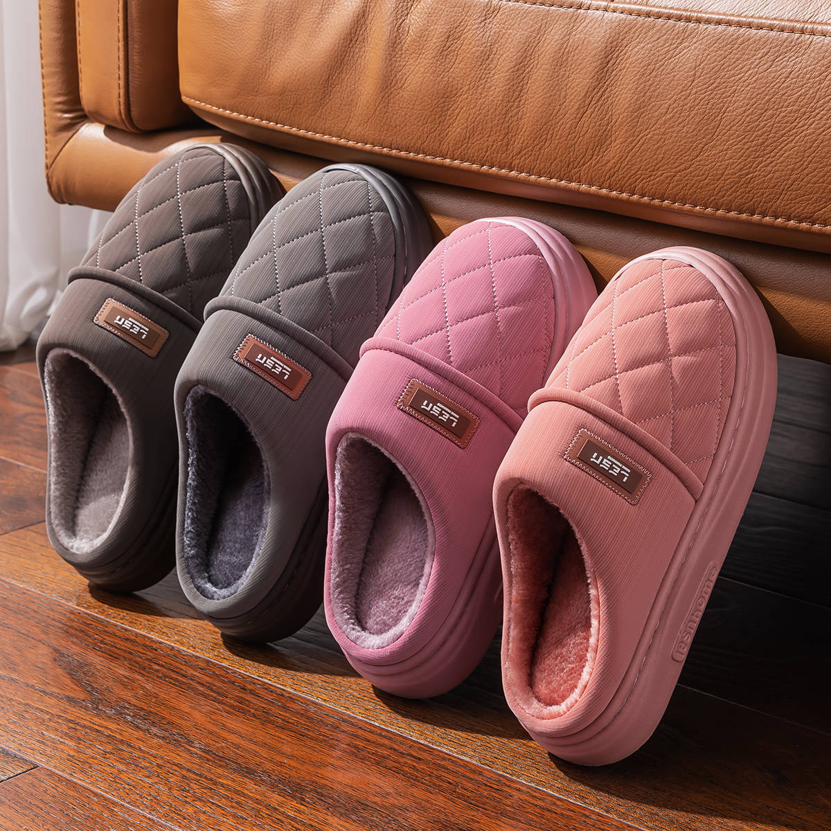 Winter Warm Slipper Women Men  - Flip Flop Leather Men recensie en prijs