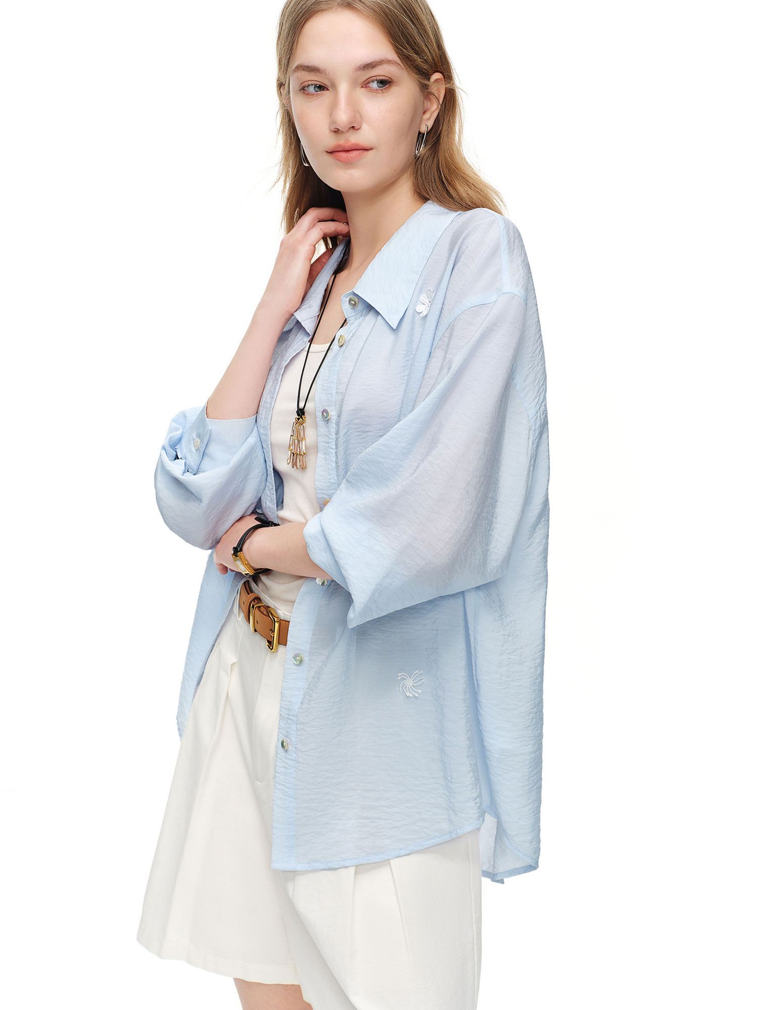 DUSHU 2026 Summer Women's Ligh - Resort Shirt Floral recensie en prijs