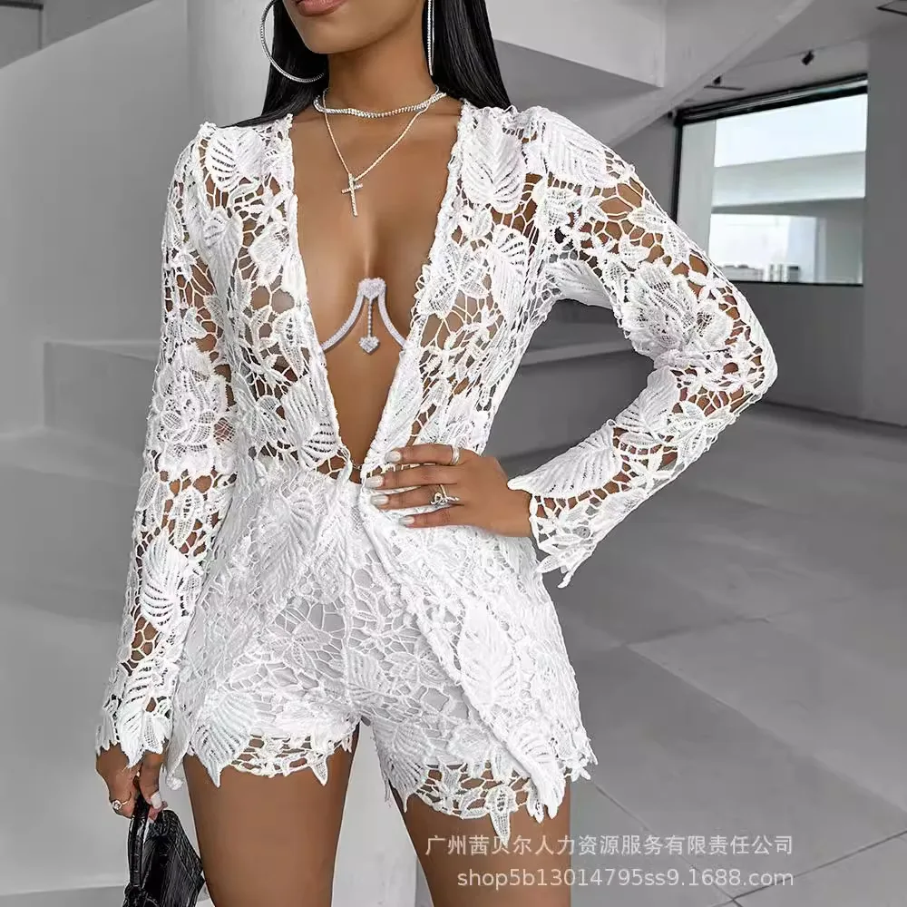 Women Sexy Short Sets Hollow O - Linen Shirt Breathable recensie en prijs
