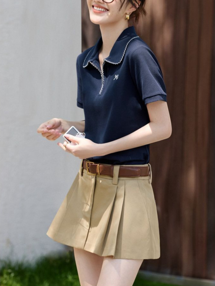 Women's Slim Fit Figure Flatte - Polo Shirt Pique recensie en prijs
