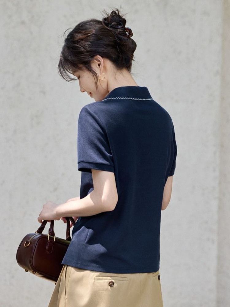 Women's Slim Fit Figure Flatte - Polo Shirt Pique recensie en prijs