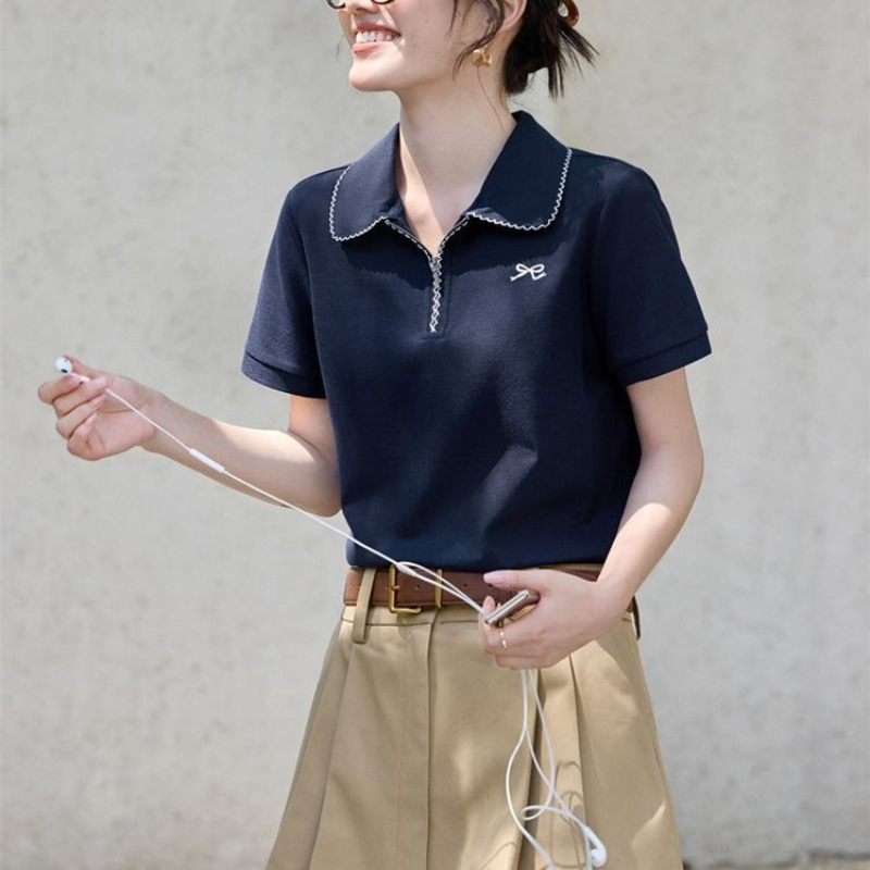Women's Slim Fit Figure Flatte - Polo Shirt Pique recensie en prijs