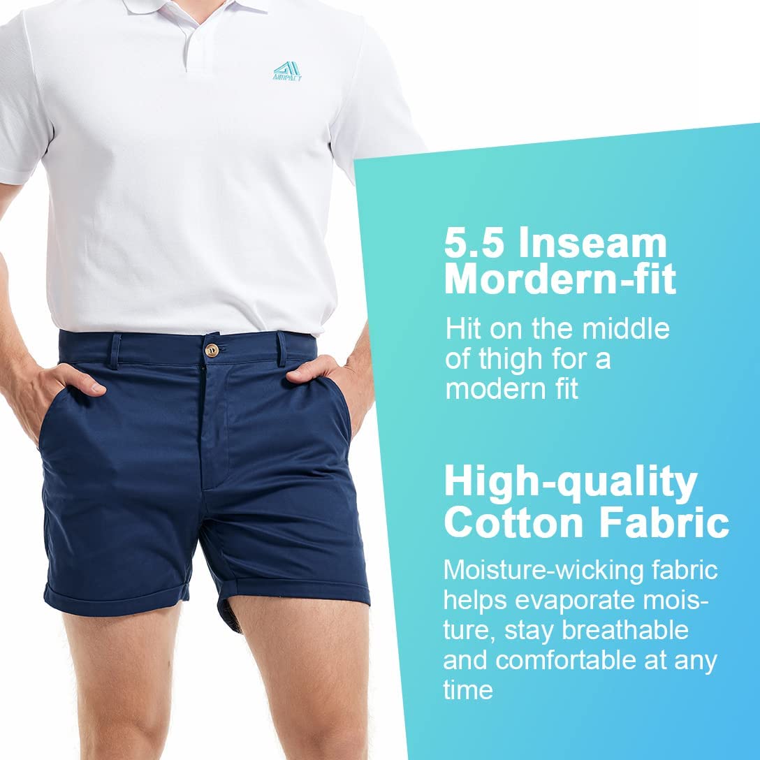 AIMPACT Men's Summer Slim-fit  - Shorts Chino Slim recensie en prijs