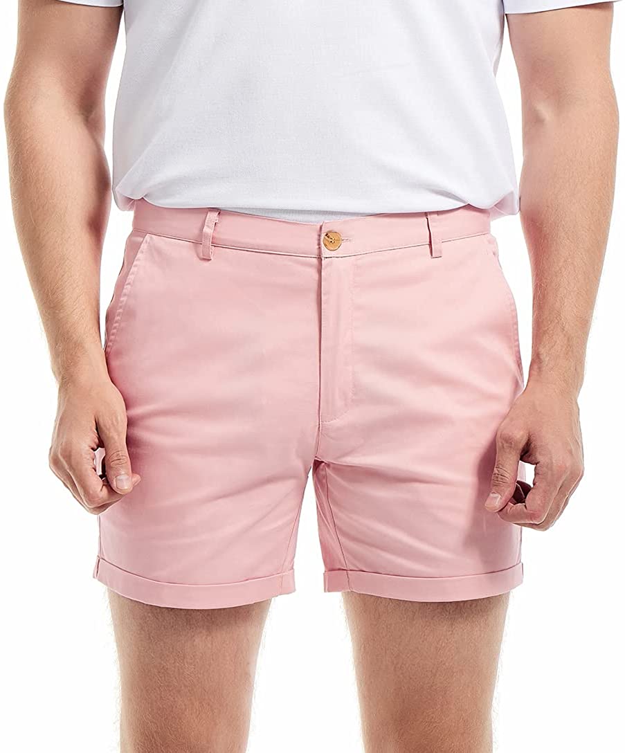 AIMPACT Men's Summer Slim-fit  - Shorts Chino Slim recensie en prijs