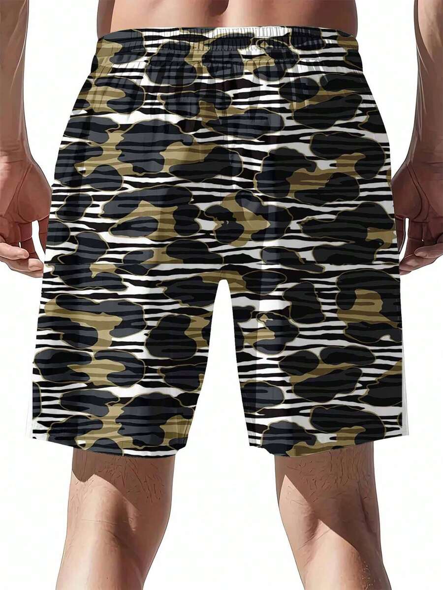 Mens Camouflage Print Swim Tru - Swim Trunk Quick Dry recensie en prijs