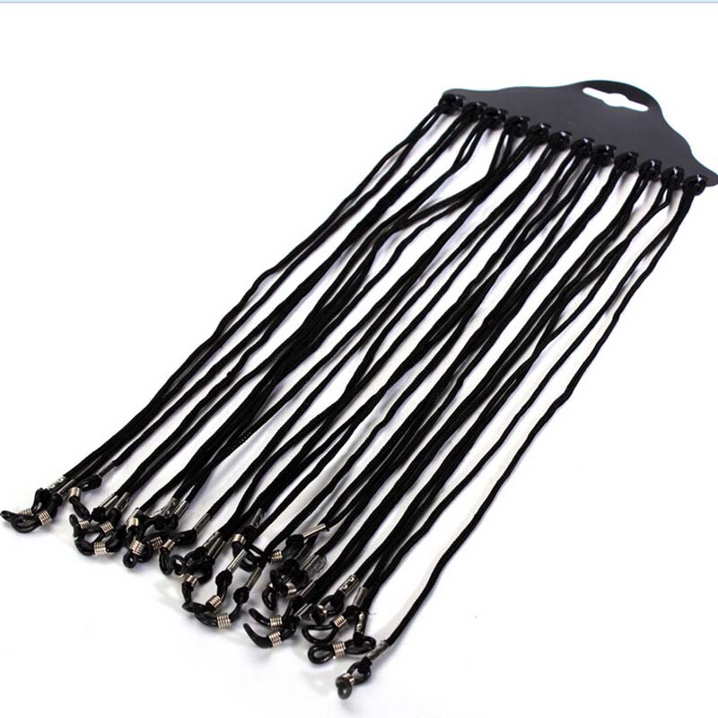 12pcs/set Black Nylon Cord Eye - Sunglass Retainer Cord recensie en prijs