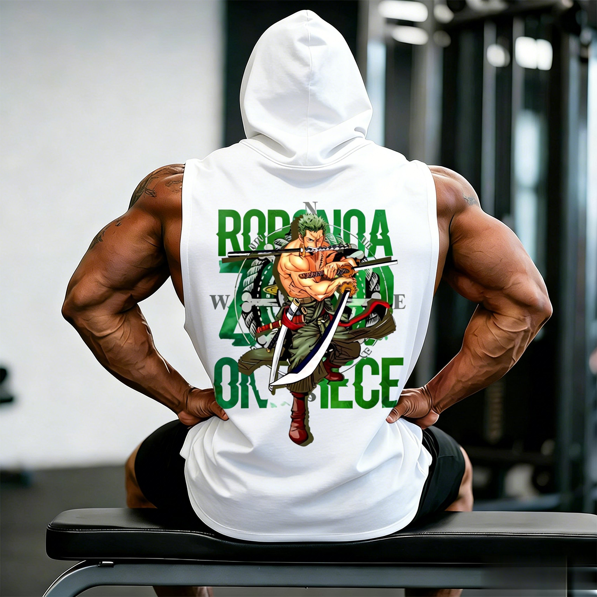 One Piece Zoro Roronoa Anime W - Tank Top Muscle recensie en prijs
