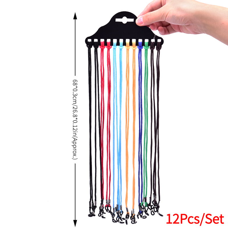 12Pcs/Set Nylon Chain Cord Eye - Sunglass Retainer Cord recensie en prijs