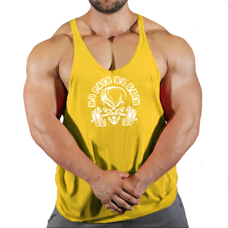 New Hot Sale Mens Printed Tank - Tank Top Muscle recensie en prijs