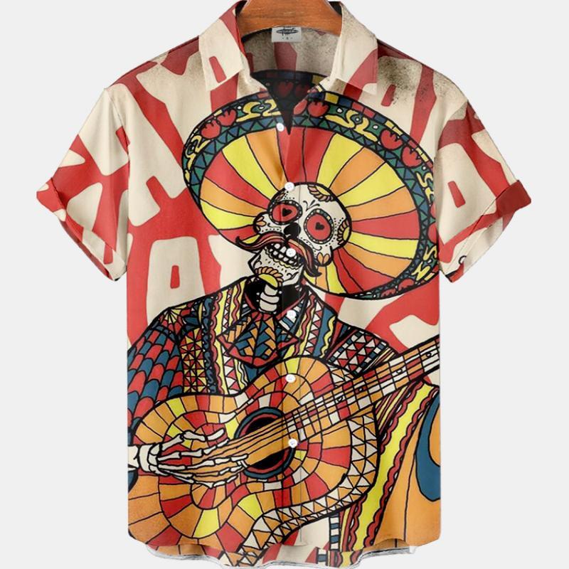 Summer Men's Fashion Casual So - Resort Shirt Floral recensie en prijs