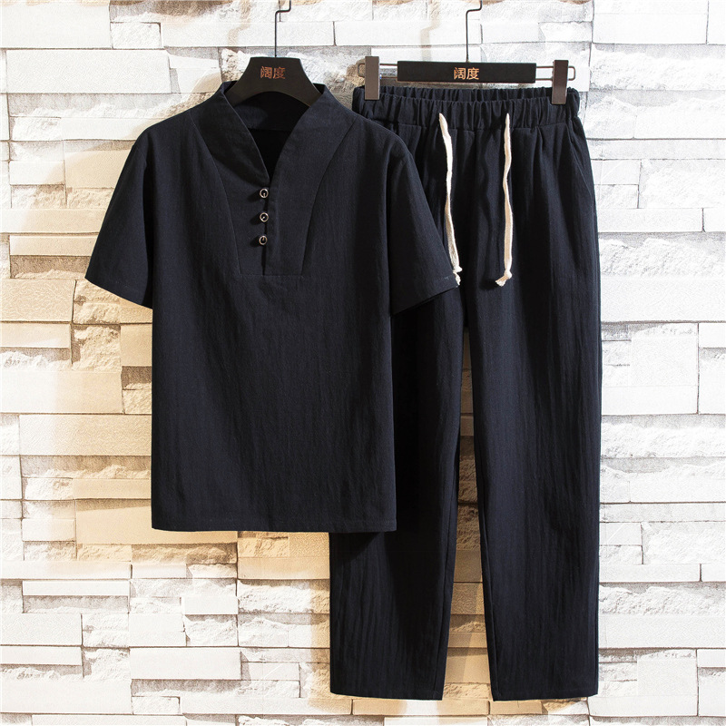 Men's Summer Cotton Linen Shor - Linen Shirt Breathable recensie en prijs