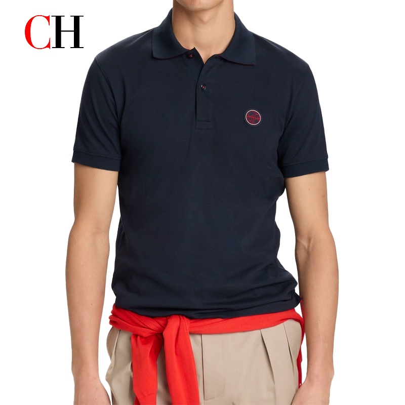 CH Red Accent Circular Rubber  - Polo Shirt Pique recensie en prijs