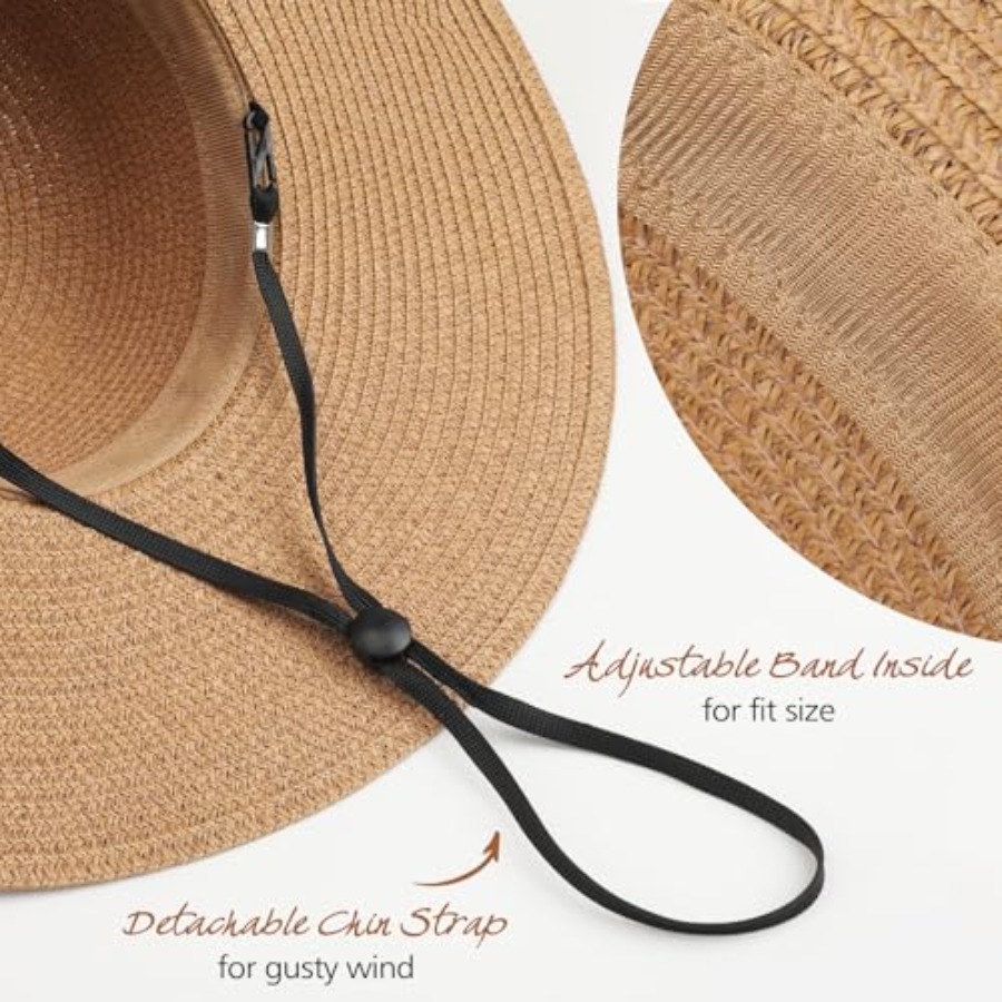 Trifabricy Beach Sun Straw Hat - Packable Hat Nylon recensie en prijs