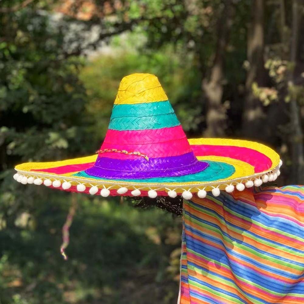 Summer Wide Brim Mexican Party - Bucket Hat Straw recensie en prijs