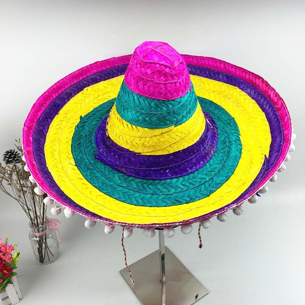 Summer Wide Brim Mexican Party - Bucket Hat Straw recensie en prijs