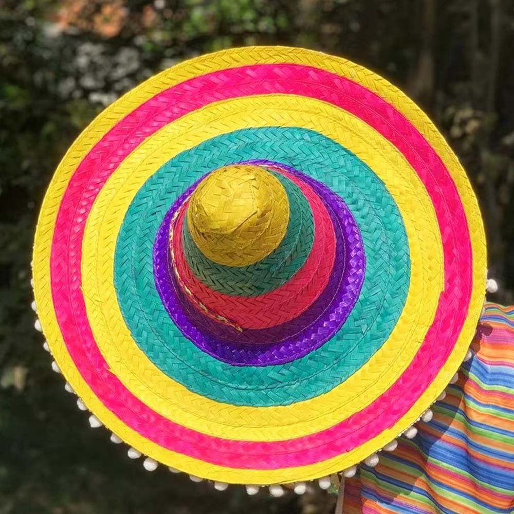 Summer Wide Brim Mexican Party - Bucket Hat Straw recensie en prijs