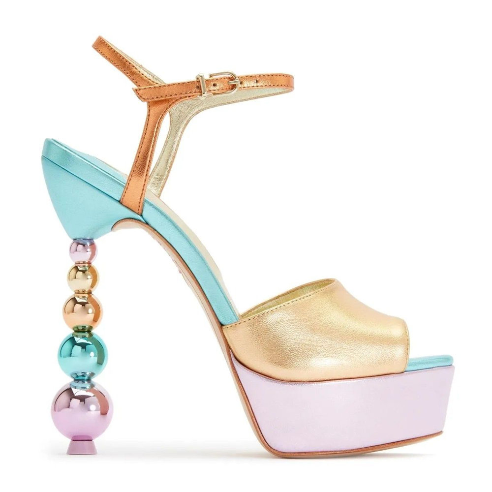 Sweet Pastel Leather Platform  - Casual Sandal Leather recensie en prijs