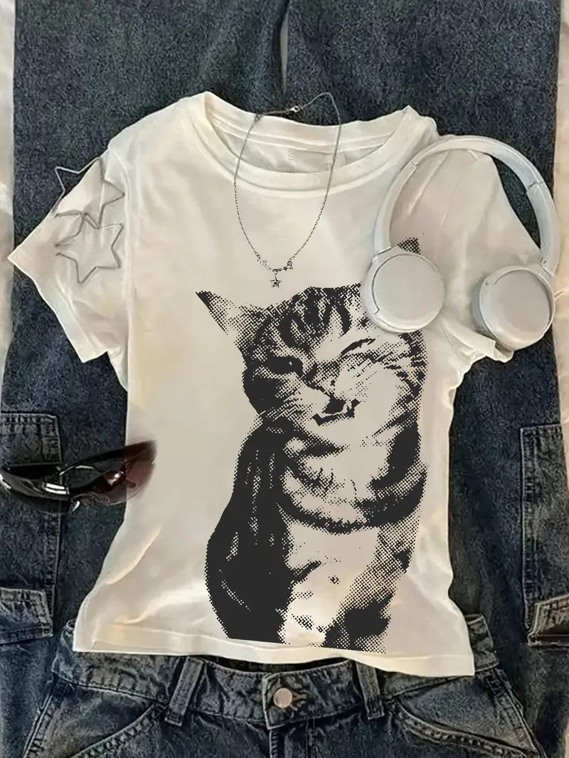 Summer Harajuku Letter Graphic - Tee Graphic Print recensie en prijs