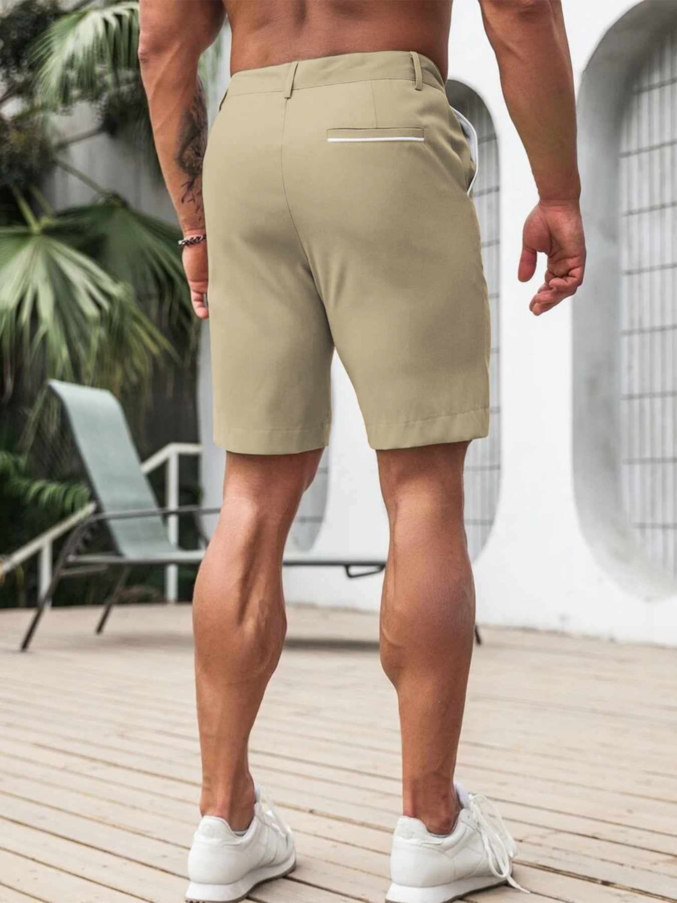 Men Fashion Slim Fit Chino Sho - Shorts Chino Slim recensie en prijs