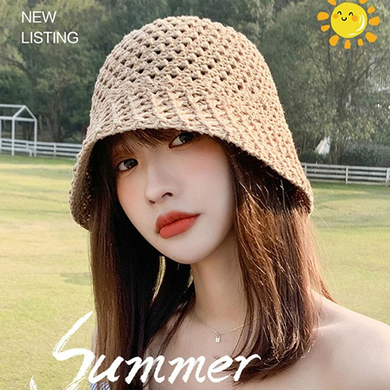New Girls Sun Hat Wide Brim Fl - Bucket Hat Straw recensie en prijs
