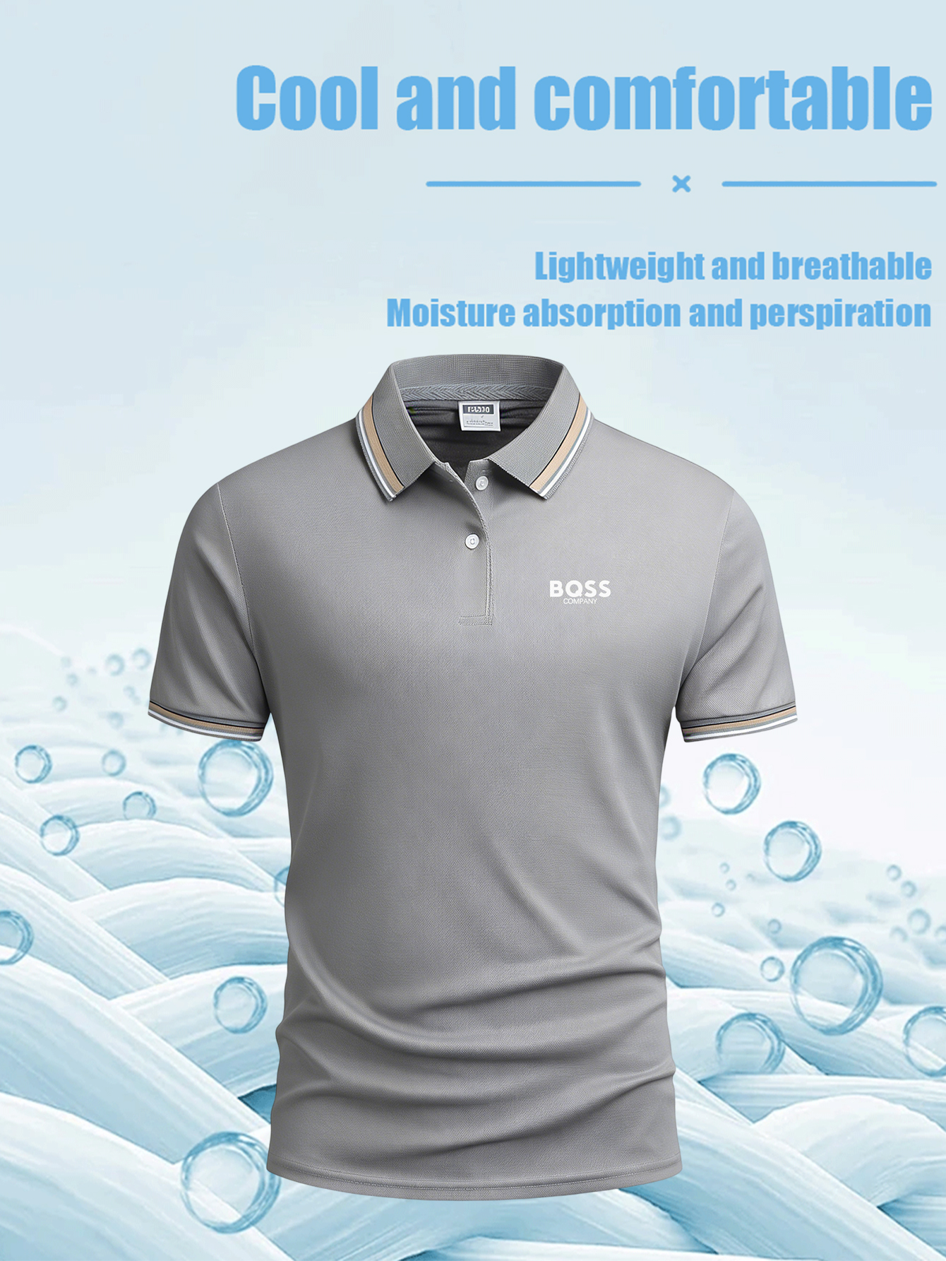 BQSS1 Men's Summer Short-Sleev - Polo Shirt Pique recensie en prijs