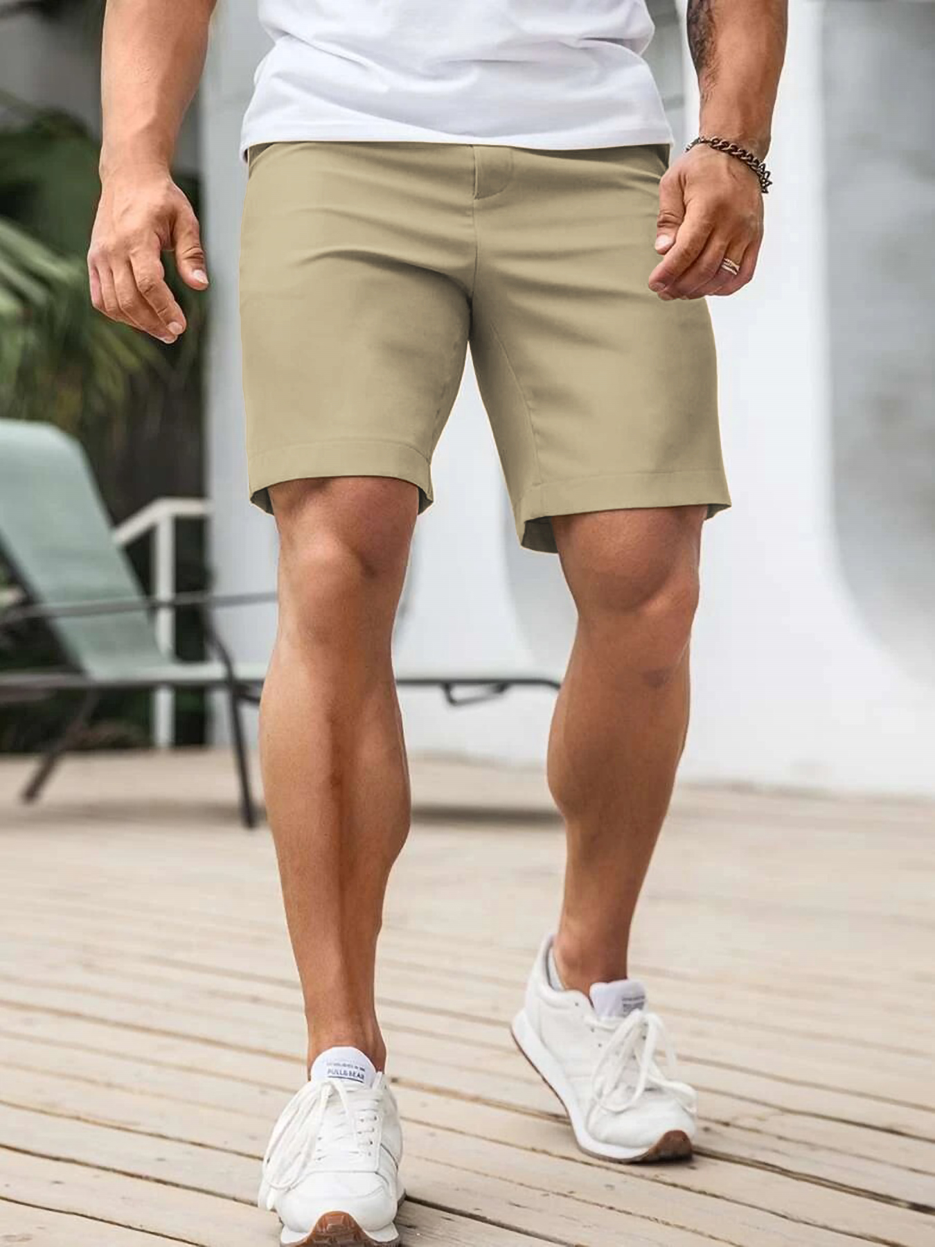 Men's Business Casual Chino Sh - Shorts Chino Slim recensie en prijs