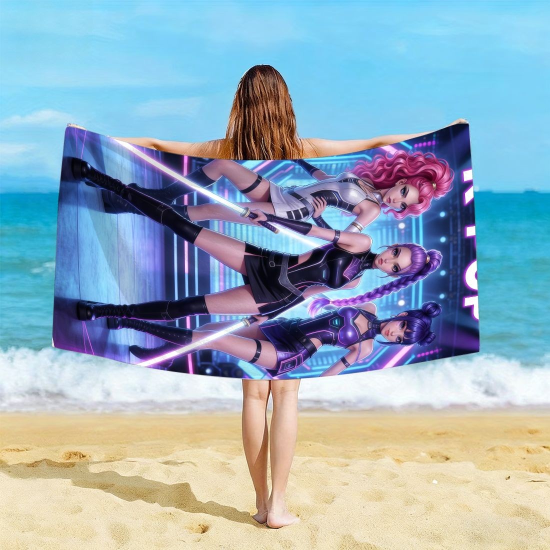 K-Pop Idol Print Large Size Be - Beach Towel Large recensie en prijs