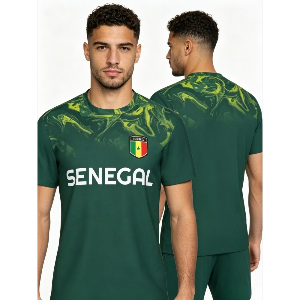 2026 New Summer Senegal Flag G - Tee Graphic Print recensie en prijs