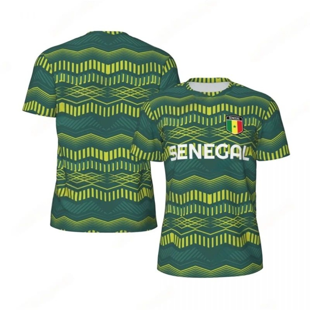 2026 New Summer Senegal Flag G - Tee Graphic Print recensie en prijs