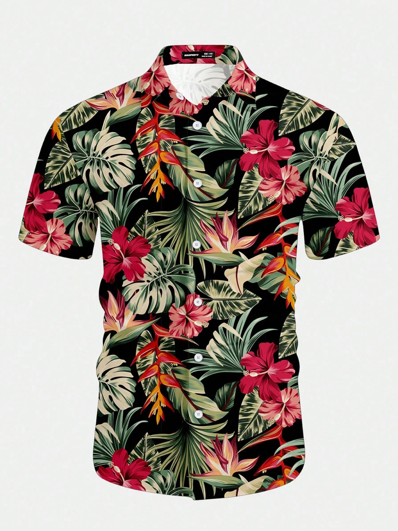 Casual Hawaiian Shirt Men Trop - Resort Shirt Floral recensie en prijs