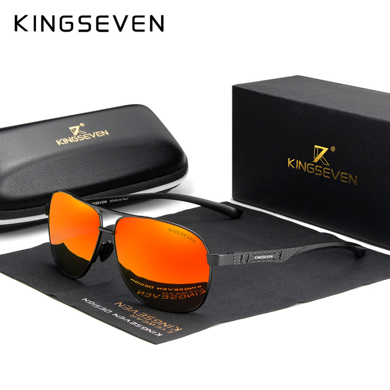 KINGSEVEN Brand Men Sunglasses - Sunglasses Aviator Polarized recensie en prijs