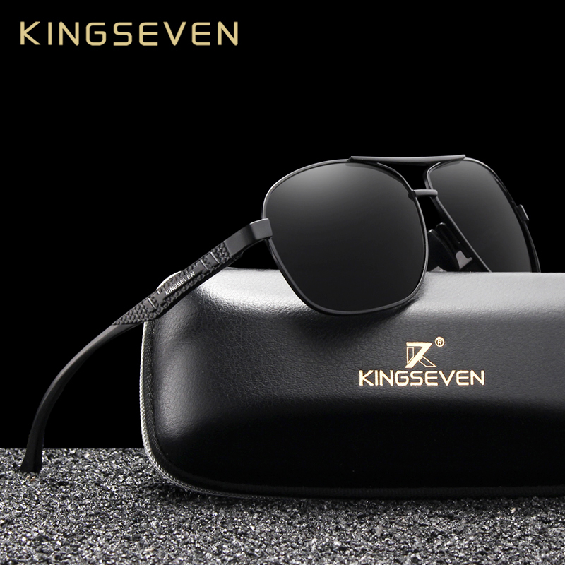 KINGSEVEN Brand Men Sunglasses - Sunglasses Aviator Polarized recensie en prijs