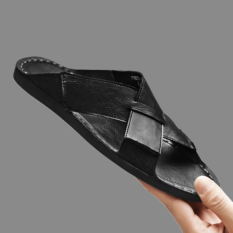Fashion Genuine Leather Men Sl - Flip Flop Leather Men recensie en prijs