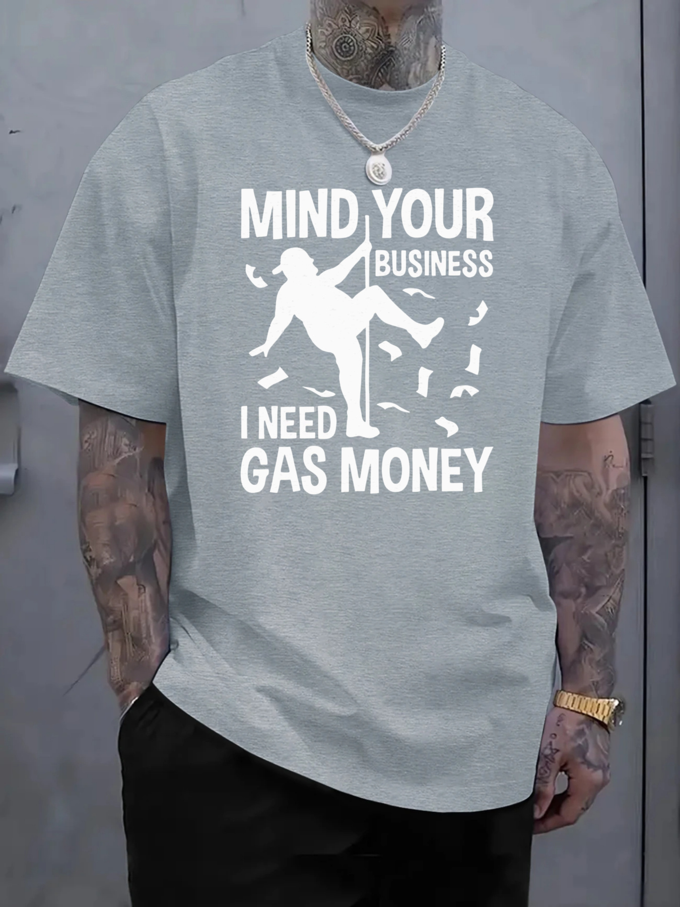 Pure Cotton Men'S T-Shirt with - Tee Graphic Print recensie en prijs