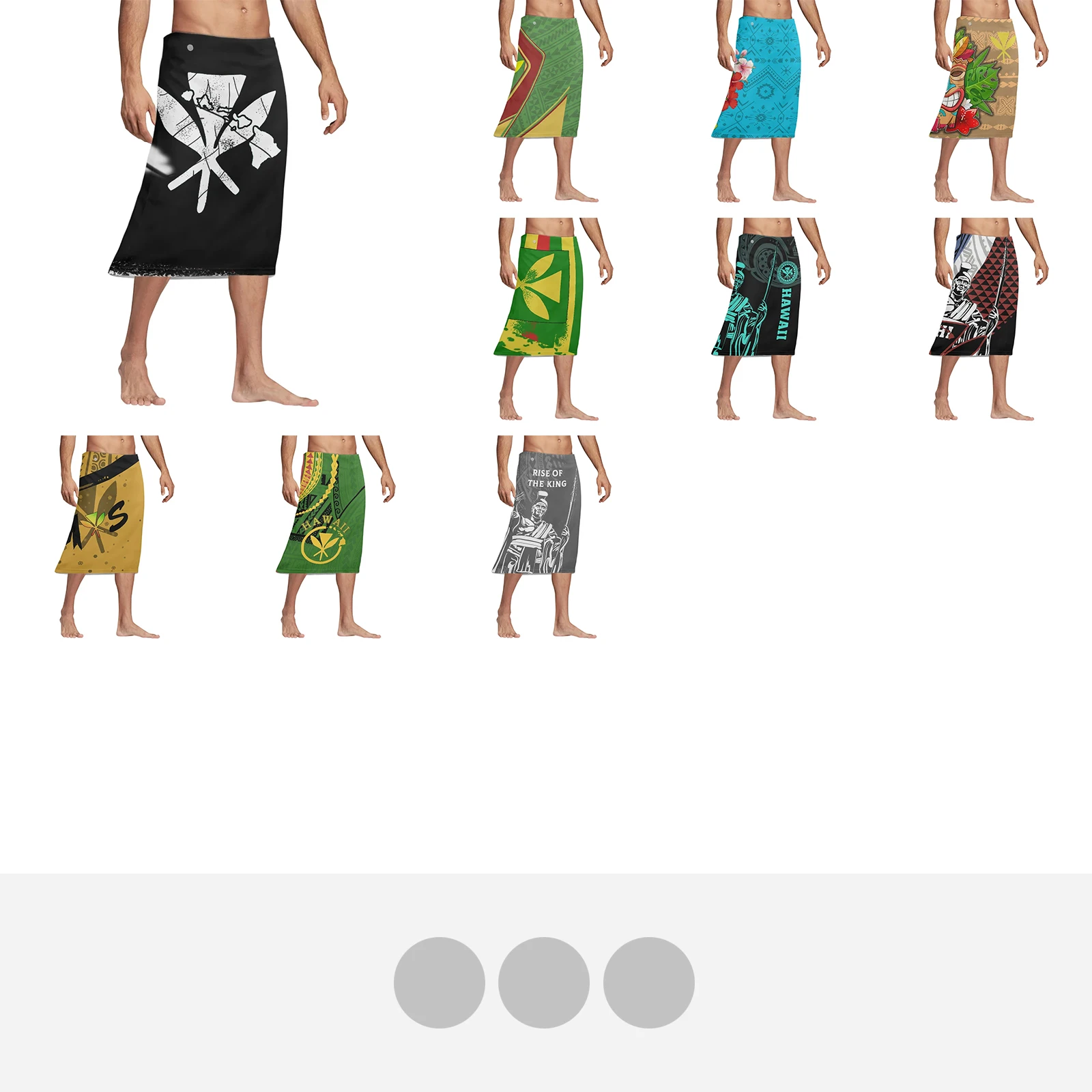 Polynesian Tribal Tattoo Print - Sarong Men Wrap recensie en prijs