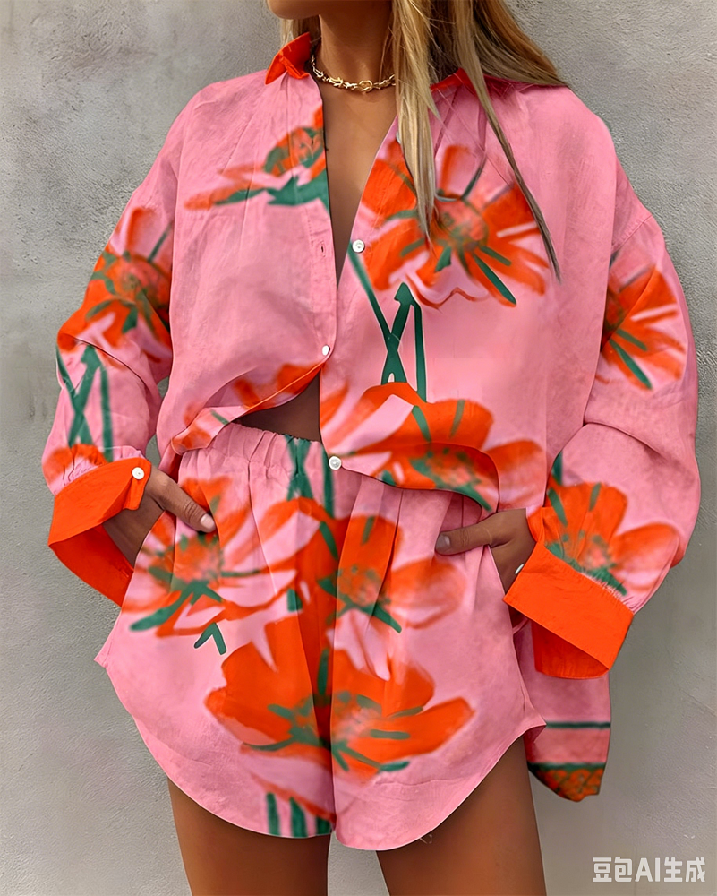 Hawaii Summer Fashion Long Sle - Resort Shirt Floral recensie en prijs