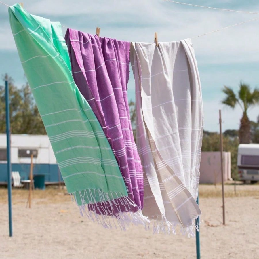 Turkish Beach Towel With Trave - Beach Towel Large recensie en prijs
