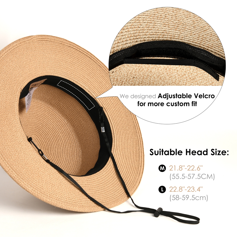 Unisex Flat Top Boater Sun Hat - Bucket Hat Straw recensie en prijs