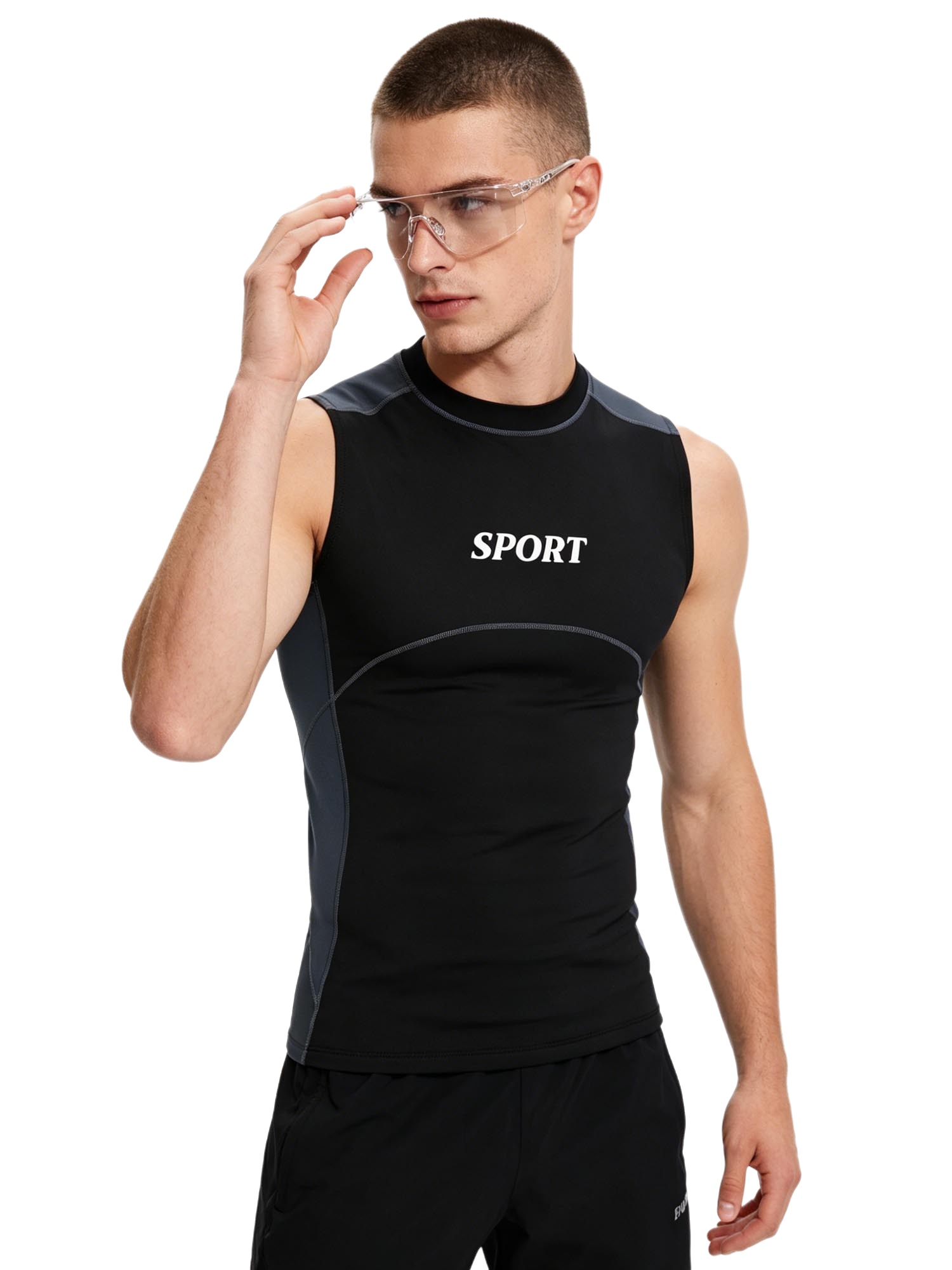 Mans Compression Tank Top Pull - Tank Top Muscle recensie en prijs