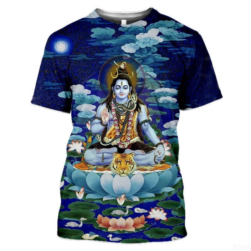 Summer Fashion Indian Deities  - Tee Graphic Print recensie en prijs