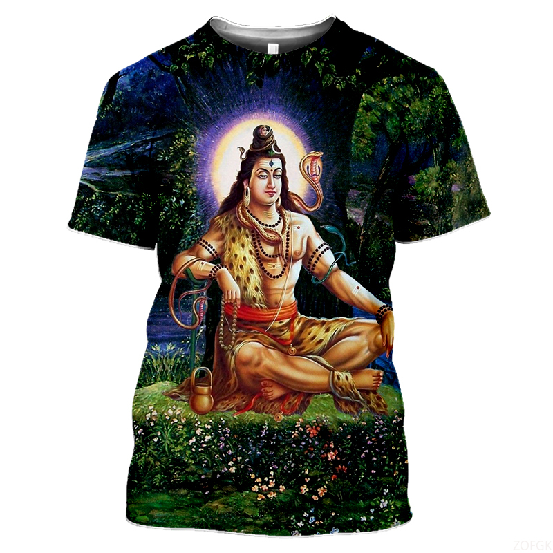 Summer Fashion Indian Deities  - Tee Graphic Print recensie en prijs