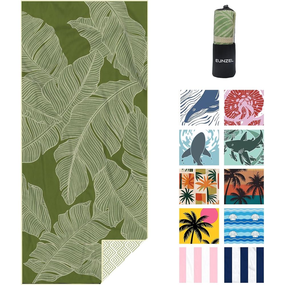 Large Quick-Dry Sand-Free Beac - Beach Towel Large recensie en prijs
