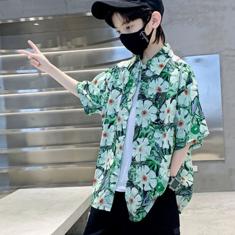 Boys' Floral Shirt Summer Set  - Resort Shirt Floral recensie en prijs